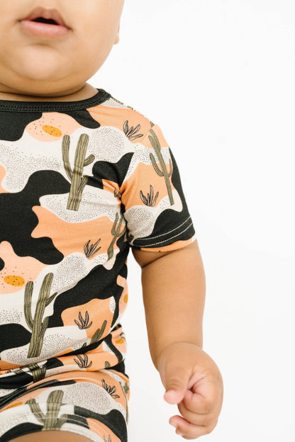 Dusk Desert Bamboo Shorts Set