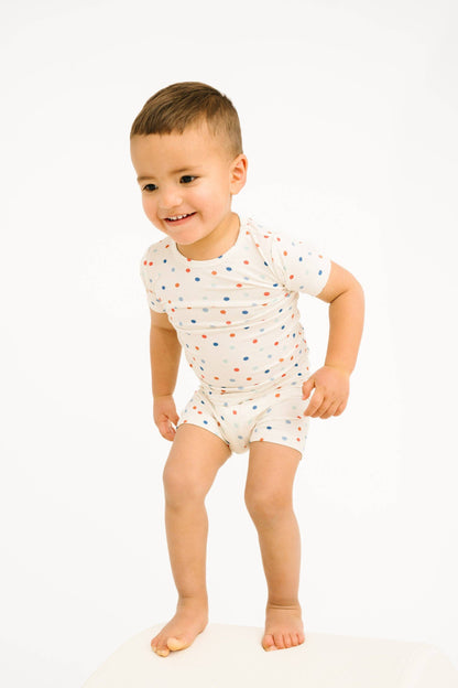 Patriotic Bamboo Shorts Set