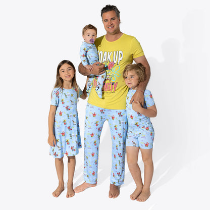SpongeBob SquarePants: Good Vibes Bamboo Kids Pajama Short Set