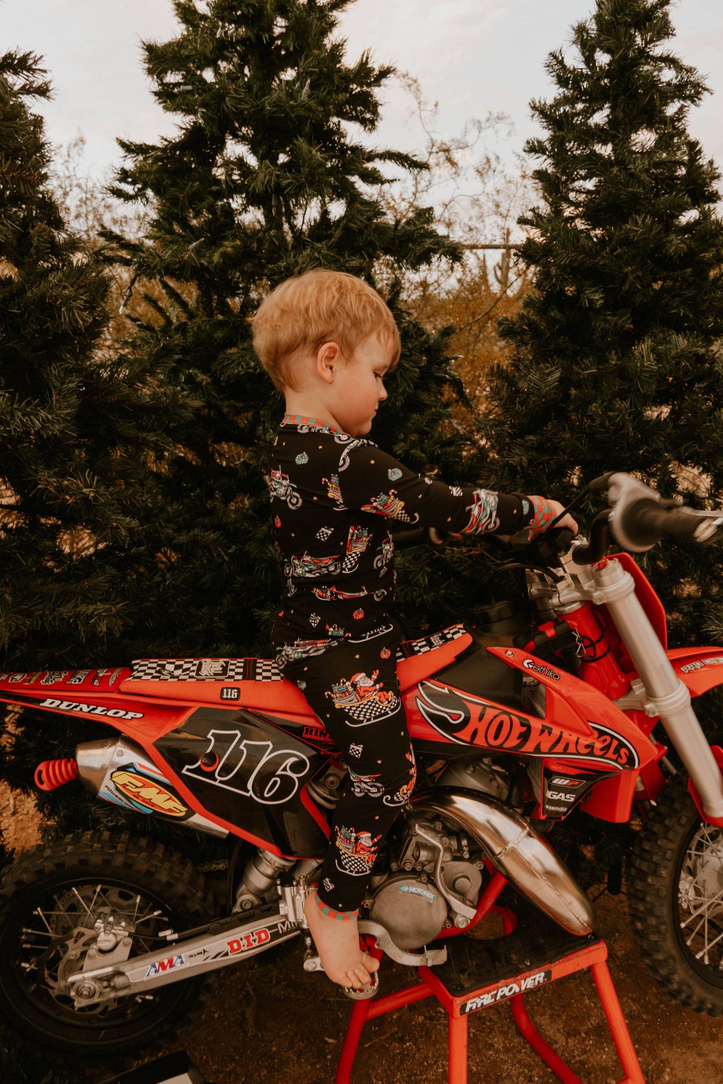 Santas Speedy Sleigh Toddler & Youth Pajamas *PREORDER*