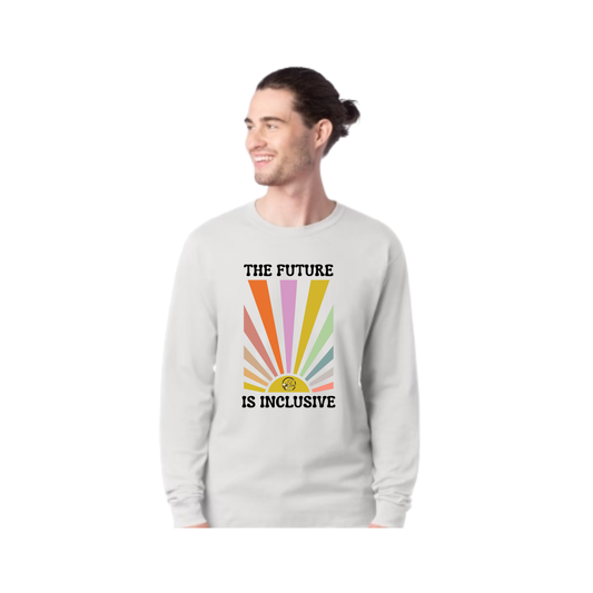The Future is Inclusive Adult Long Sleeve Shirt