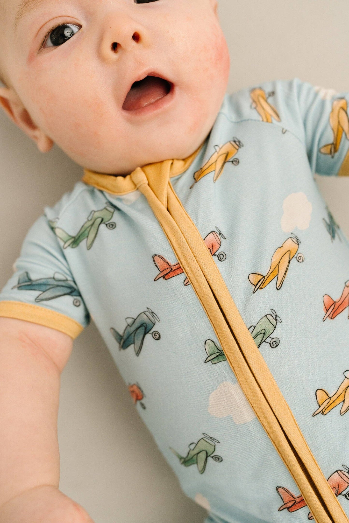 Pilot Pals Bamboo Short Romper