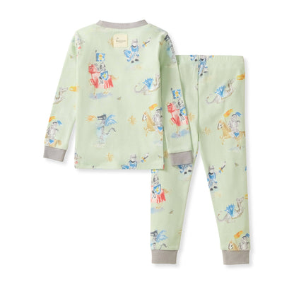 Knight & Dragons Organic Cotton Two-Piece Pajamas