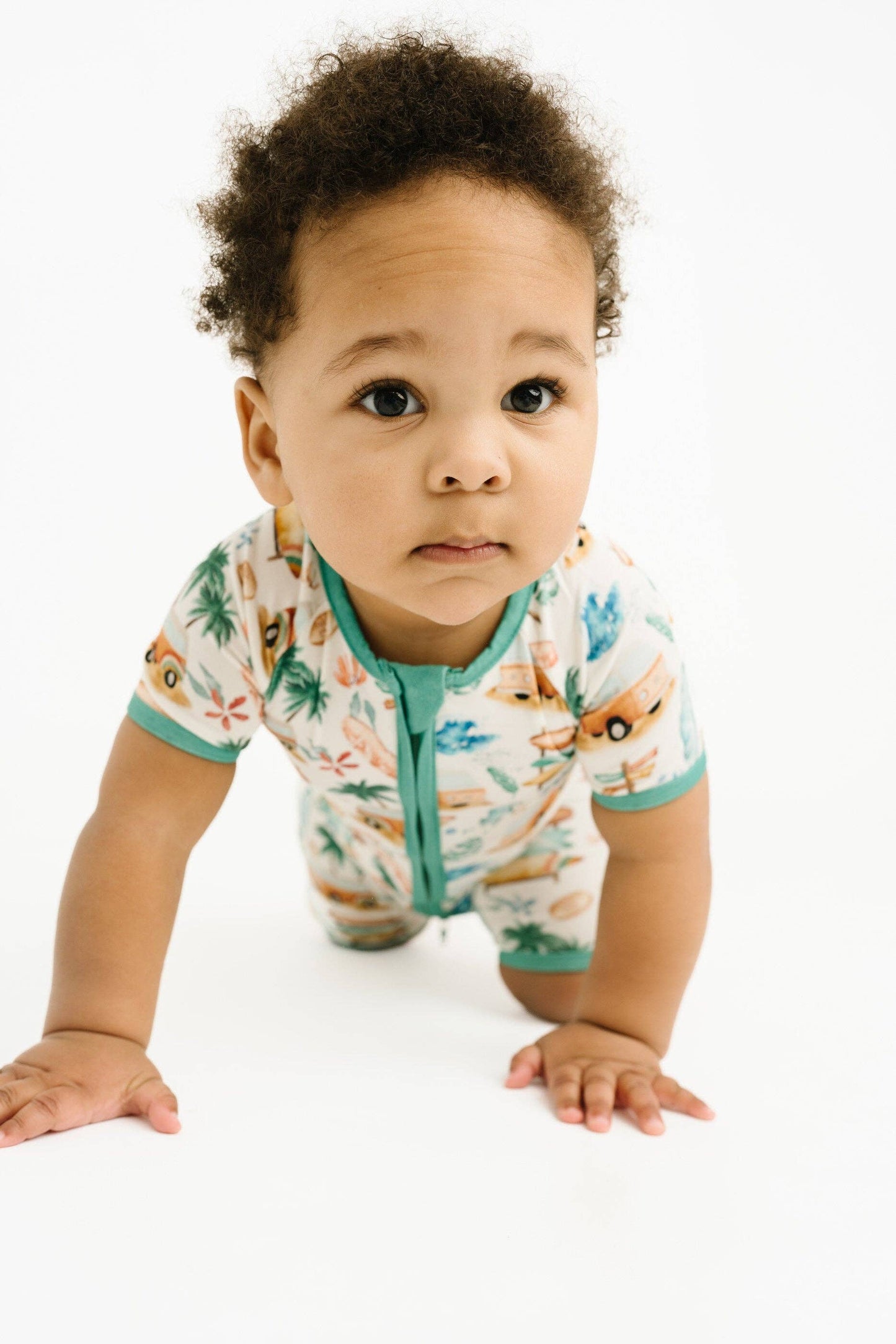 Beach Vacation Bamboo Short Romper