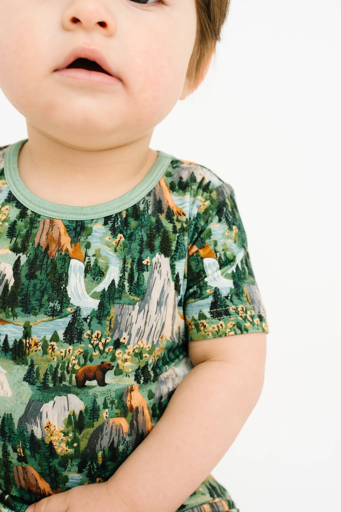 National Park Bamboo Shorts Set