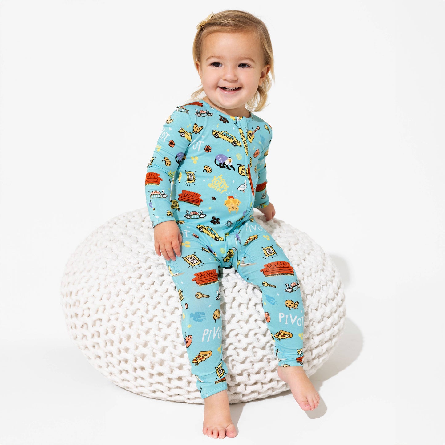 Central Perk FRIENDS Bamboo Convertible Footie