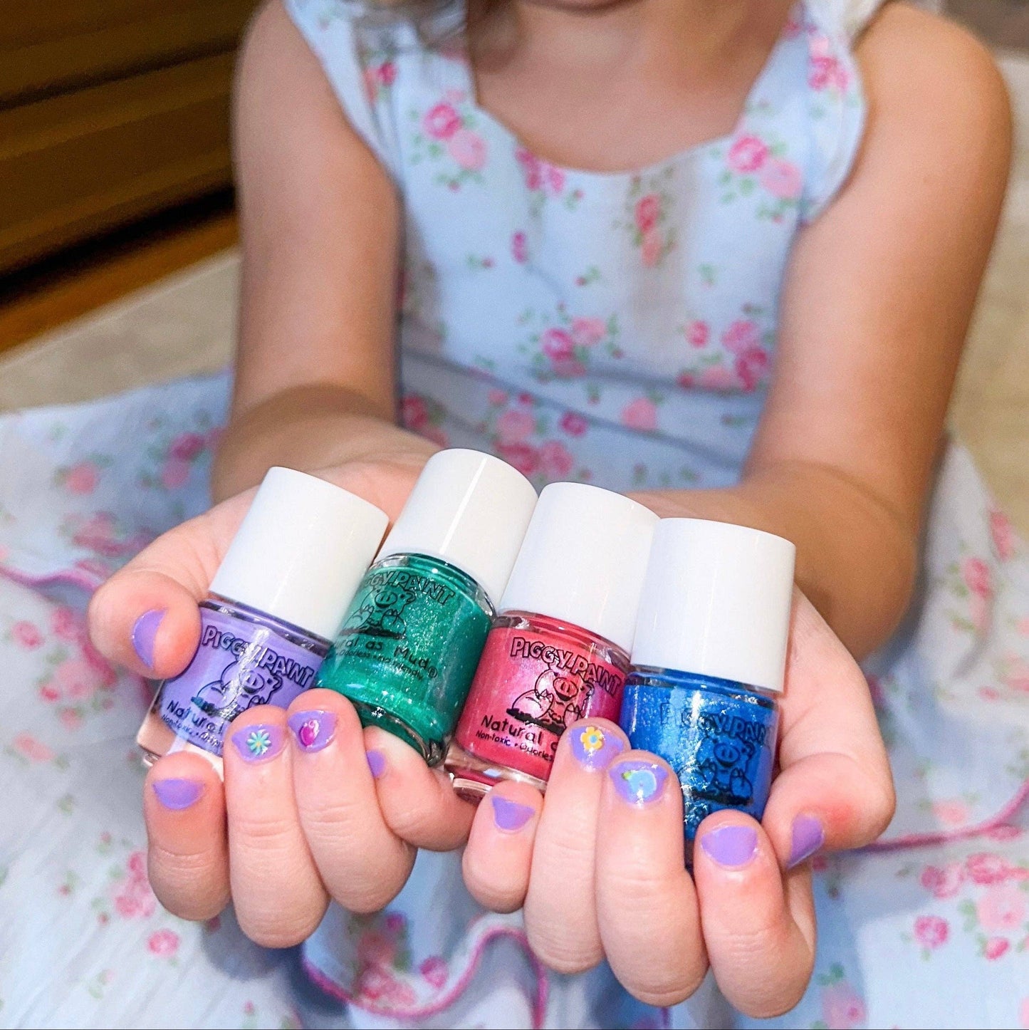 Sofia the First 4-Polish Box Set - Kids Non-toxic Nail Polish