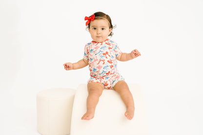 USA Bows Bamboo Shorts Set
