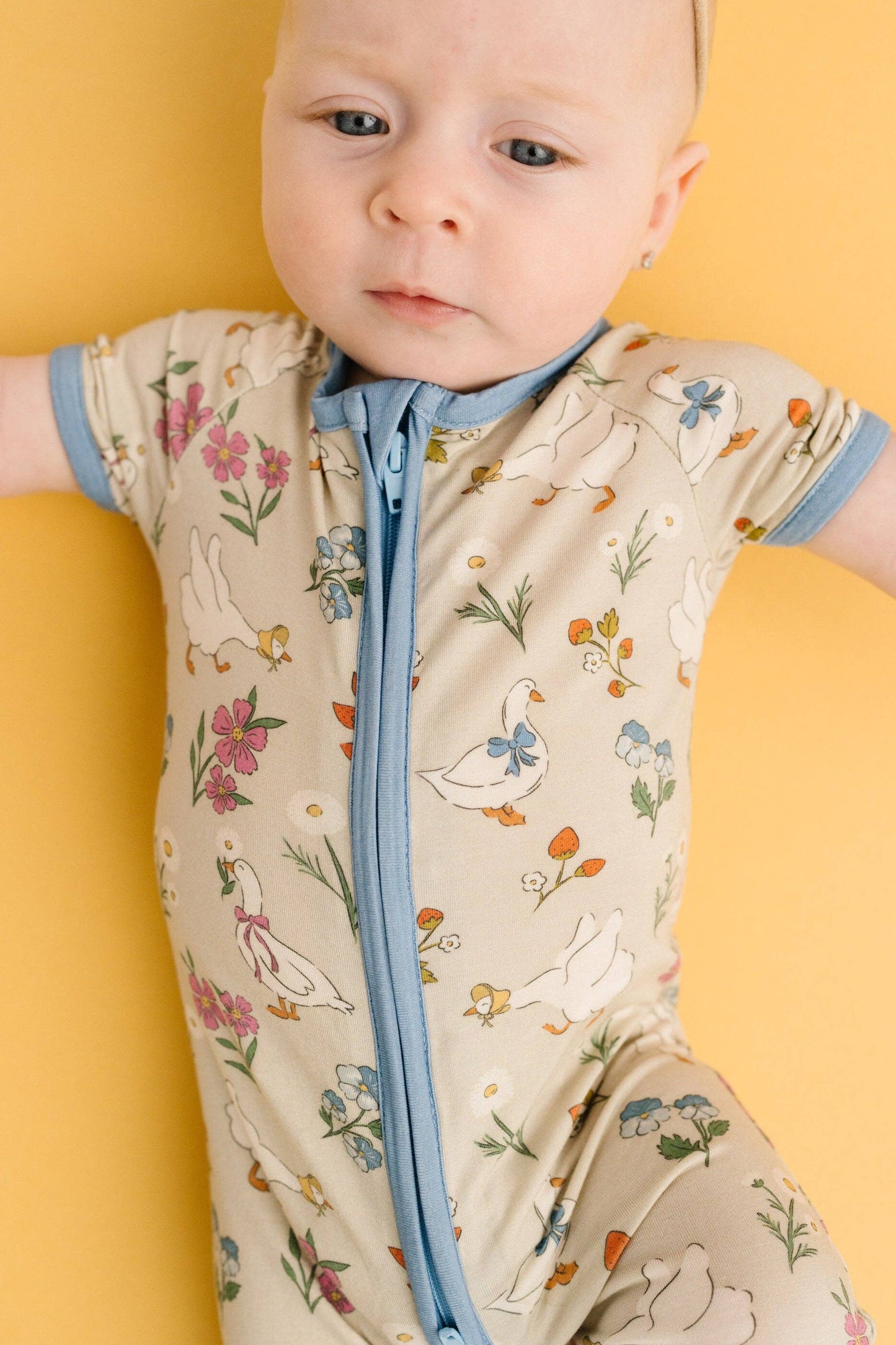 Garden Goose Bamboo Short Romper