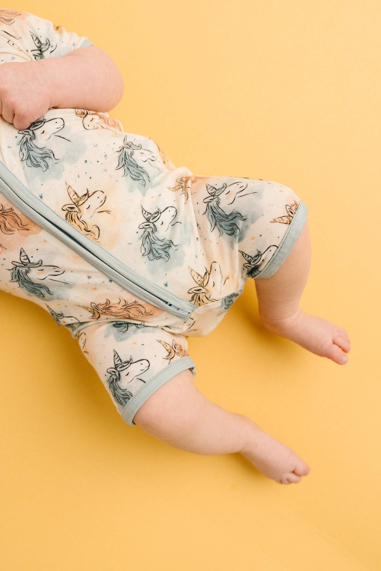Stardust Unicorn Bamboo Short Romper