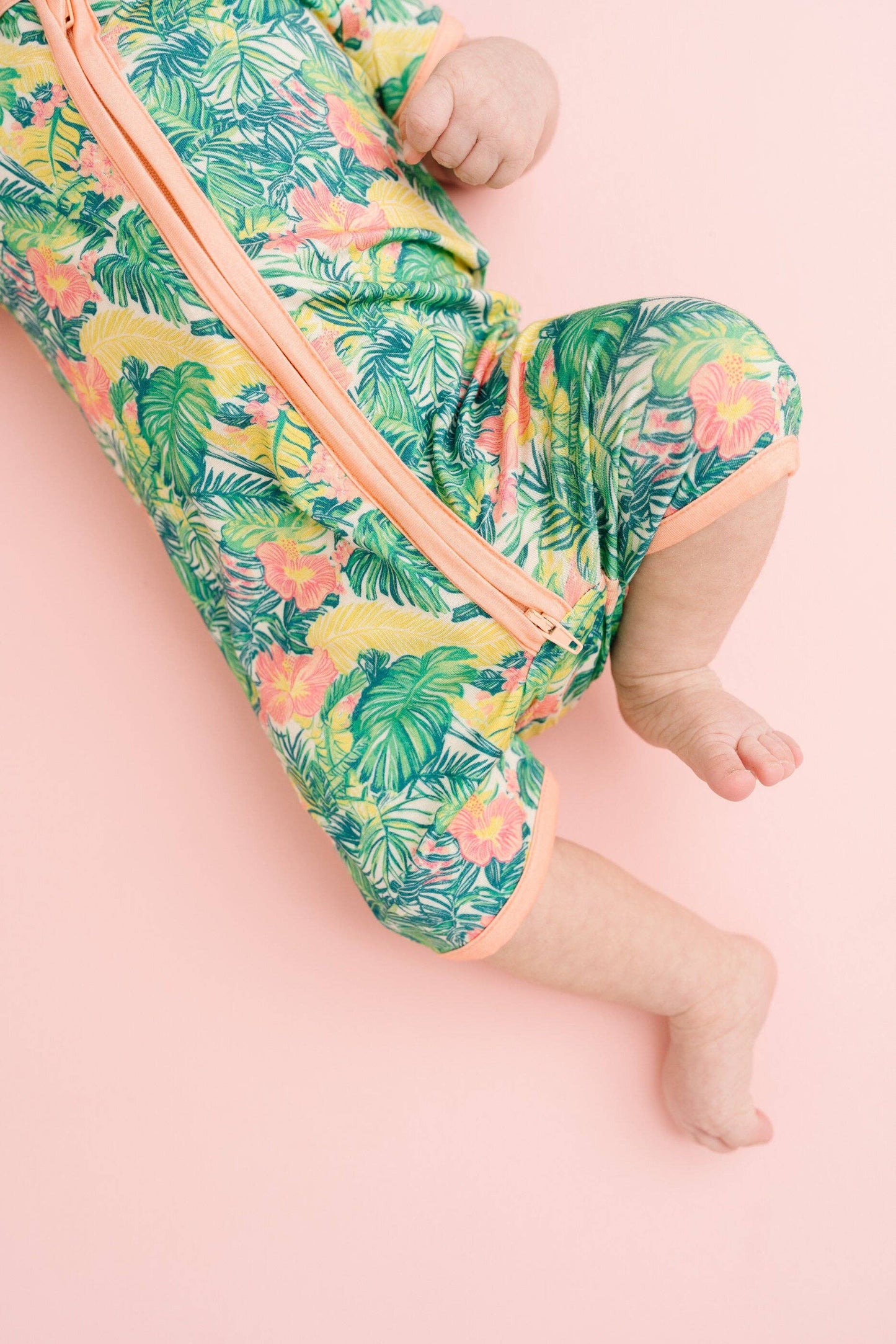 Tropical Bloom Bamboo Short Romper