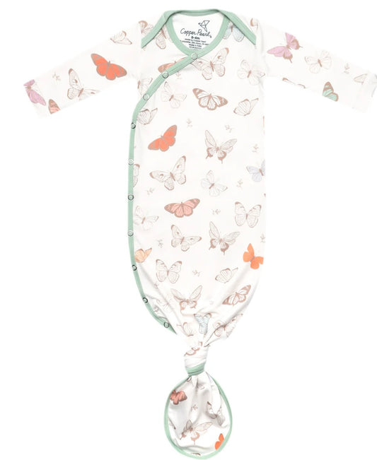Luna Newborn Knotted Gown