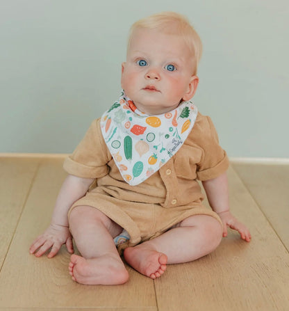 Veggies Bandana Bib Set (4-Pack)