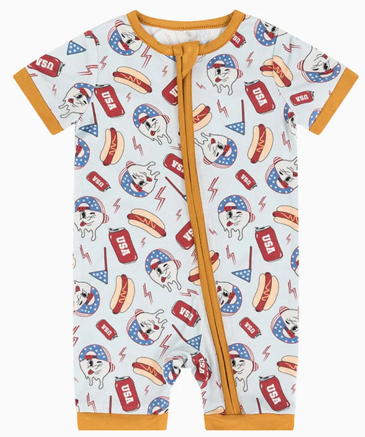 USA Vibez Bamboo Shorty