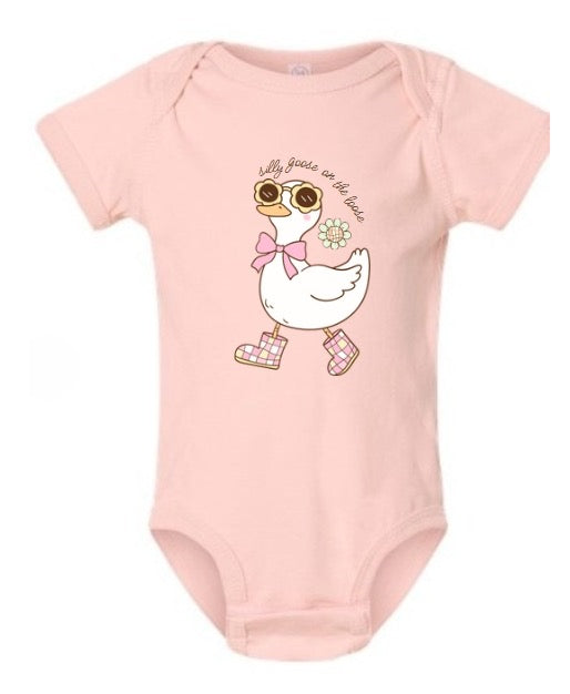 Silly Goose on the Loose Infant Onesie