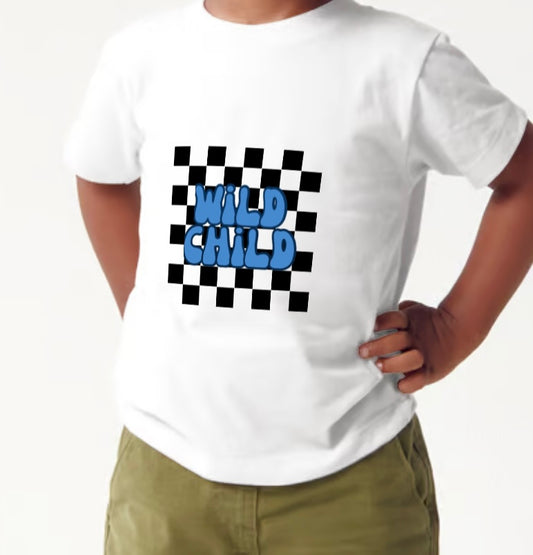 Blue Wild Child Toddler T-Shirt
