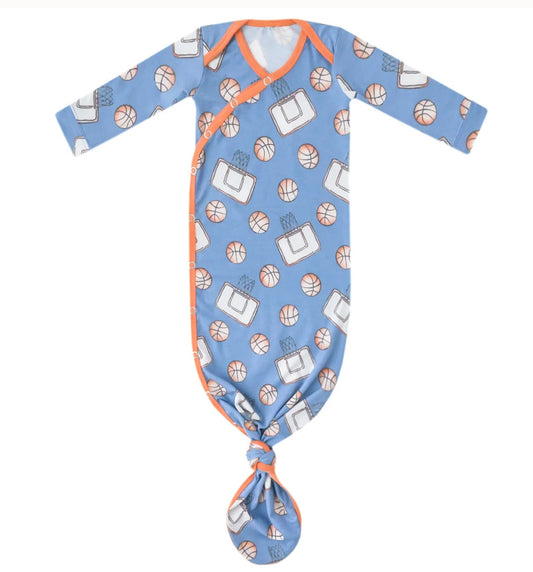 Dunk Newborn Knotted Gown