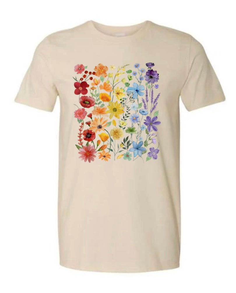 Rainbow Garden T-Shirt