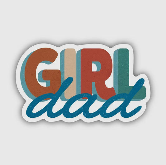 Girl Dad Sticker