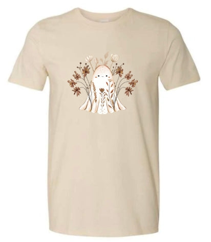 Boho Ghost Adult T-Shirt