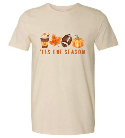 Fall Tis The Season Adult T-Shirt