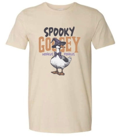 Spooky Goosey Adult T-Shirt