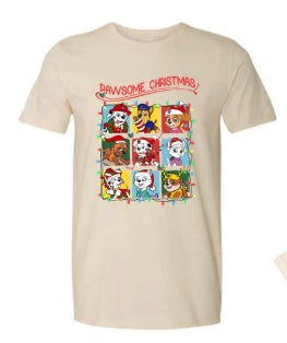 Pawesome Christmas Toddler T-Shirt