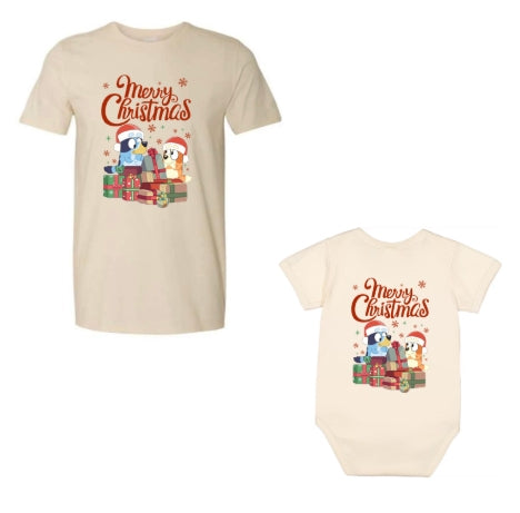 Heeler Christmas Infant Shirt