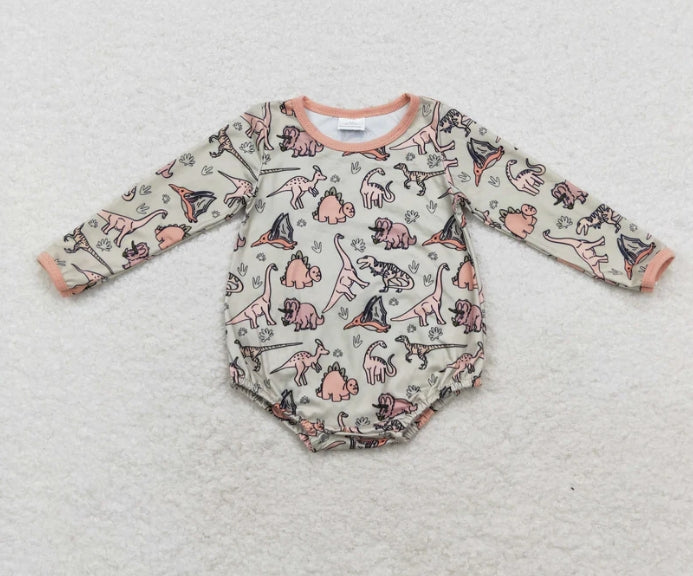 Dinosaur Long Sleeve Romper