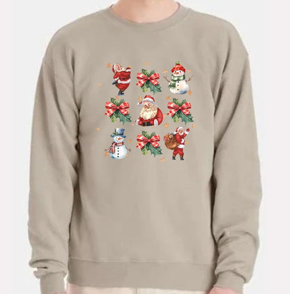 Vintage Christmas Adult Crewneck