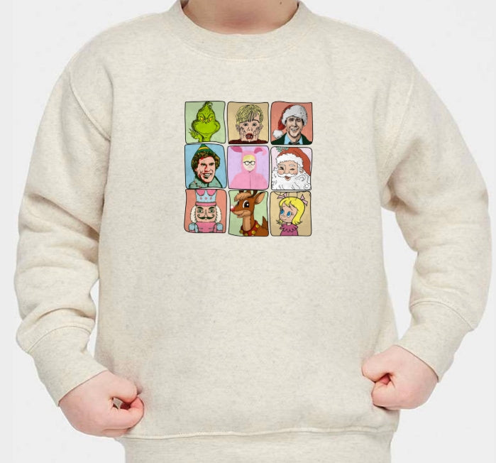 Misc. Christmas Character Toddler Crewneck