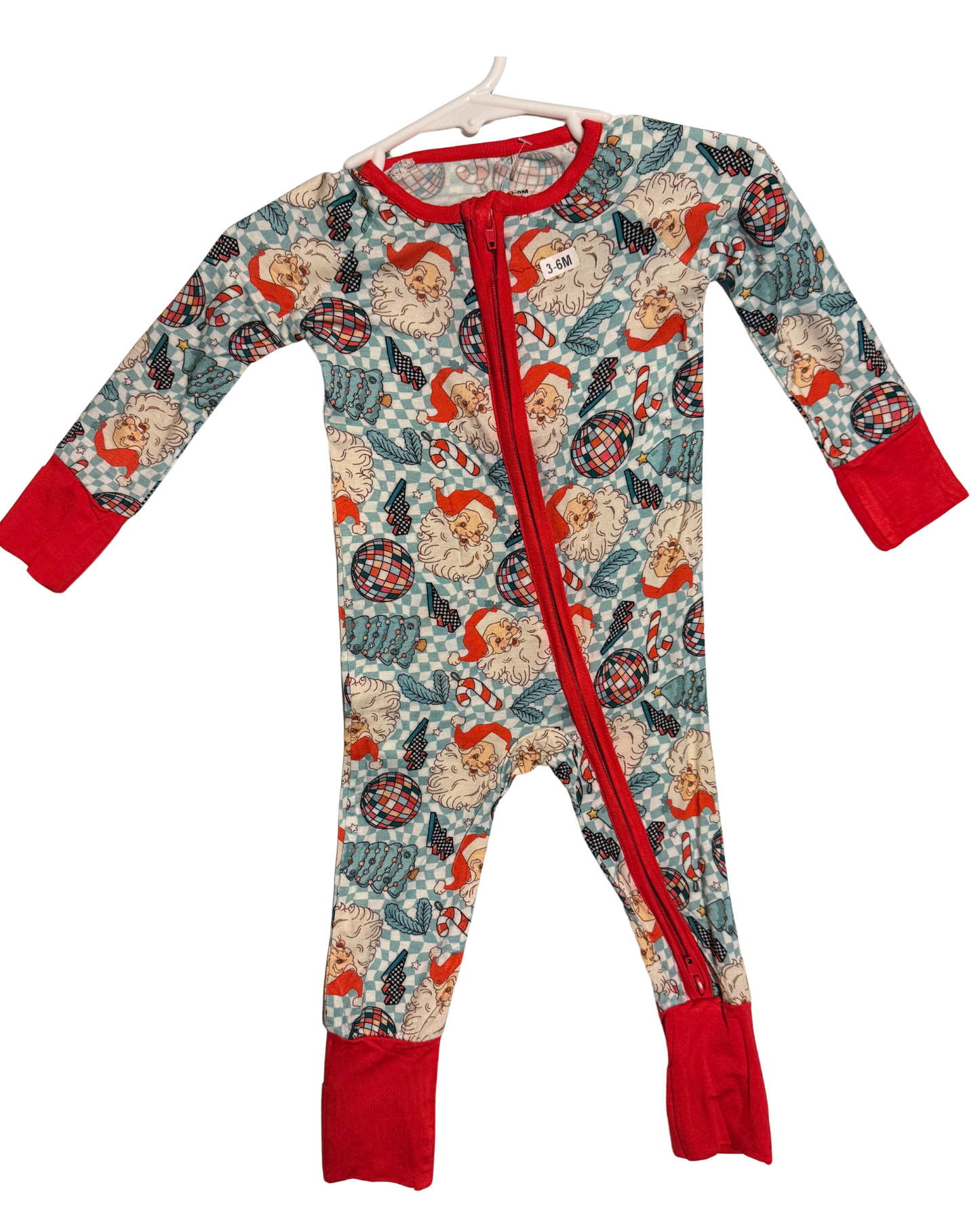 Disco Santa Bamboo Zippy