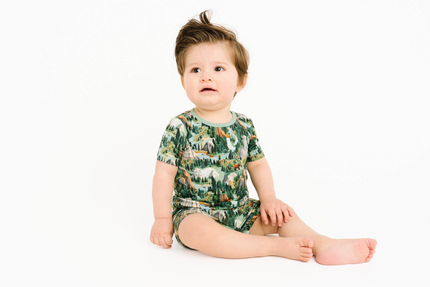 National Park Bamboo Shorts Set