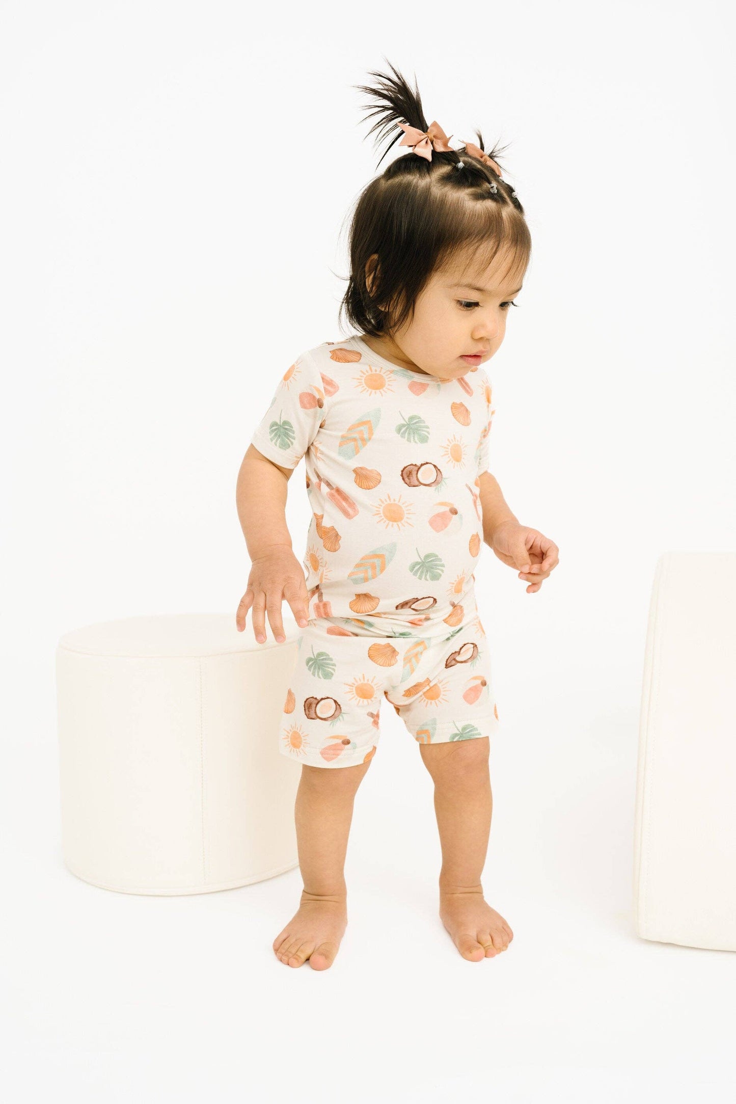 Seaside Stroll Bamboo Shorts Set