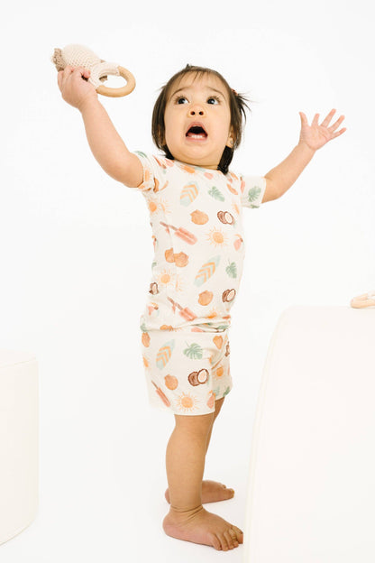 Seaside Stroll Bamboo Shorts Set