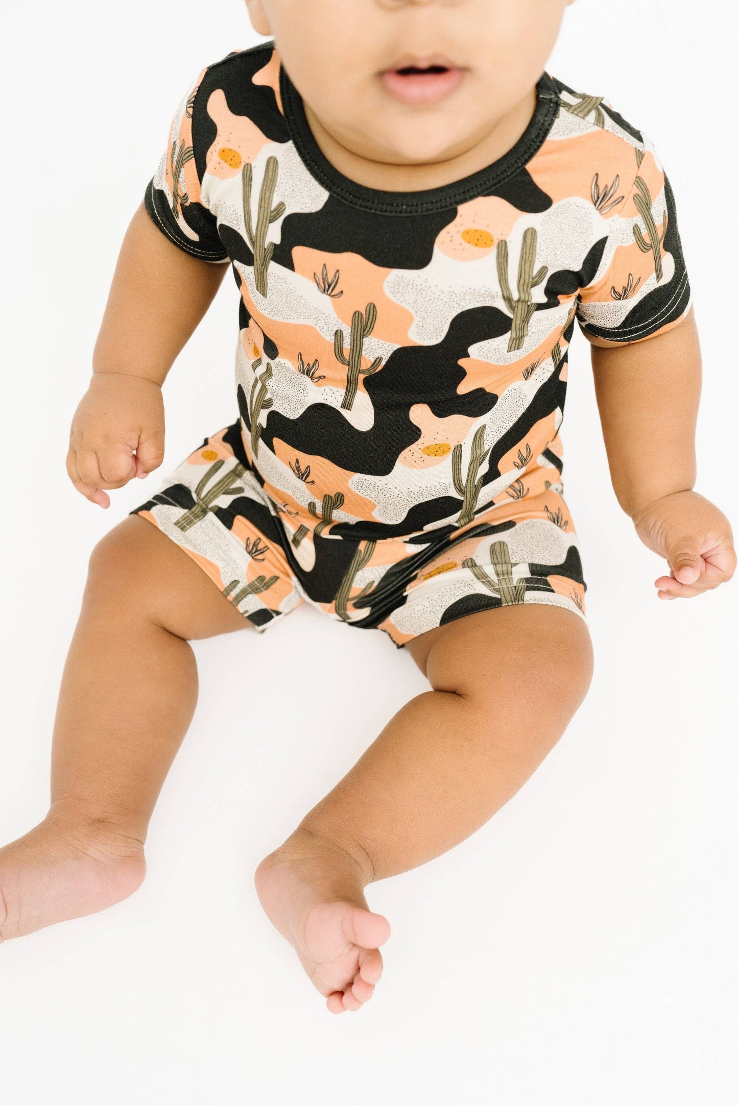 Dusk Desert Bamboo Shorts Set