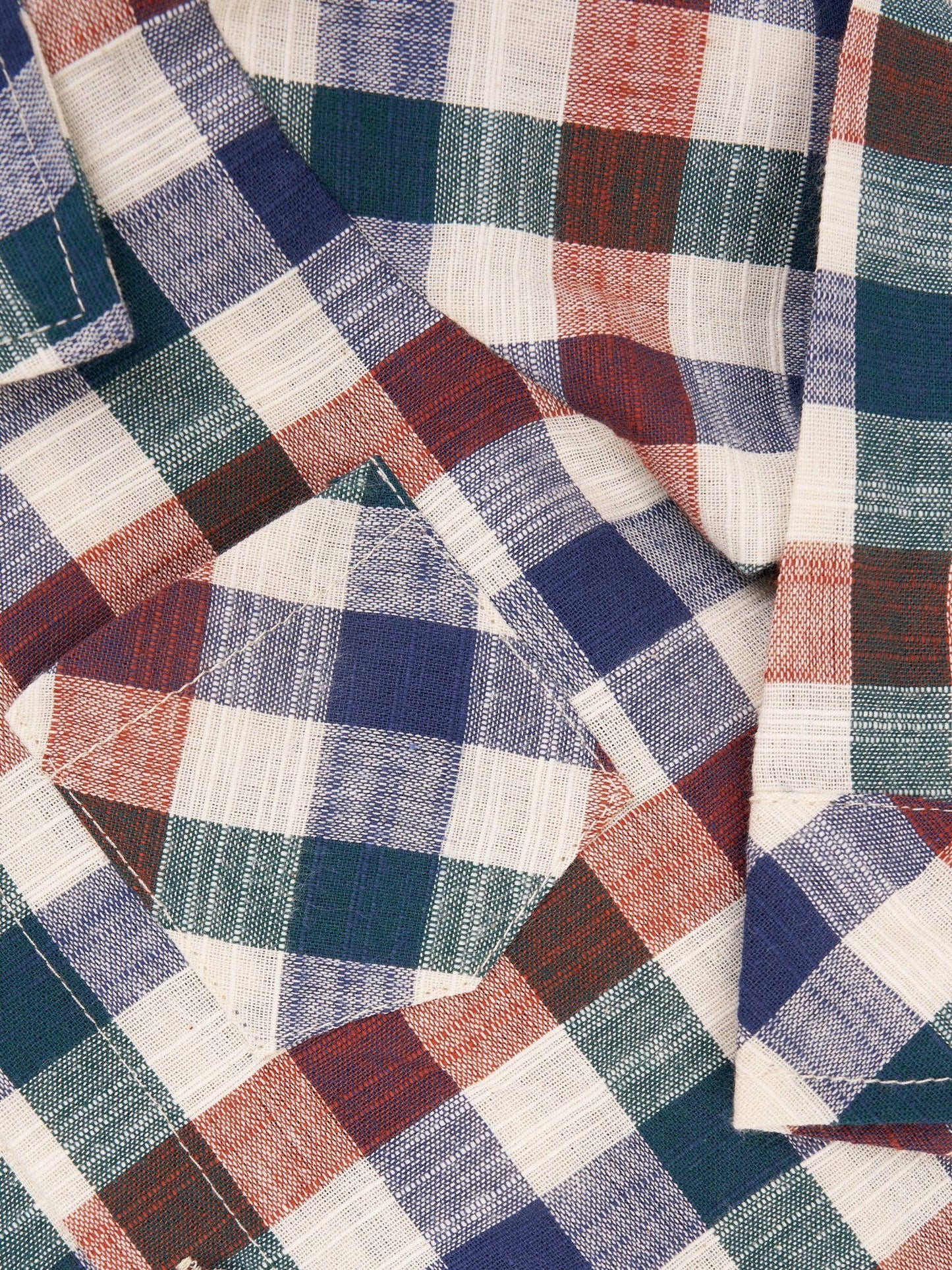 Fall Vintage Plaid Button Up