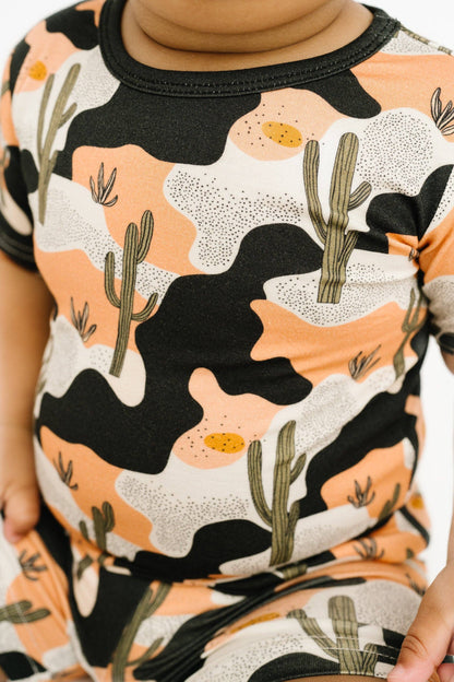 Dusk Desert Bamboo Shorts Set