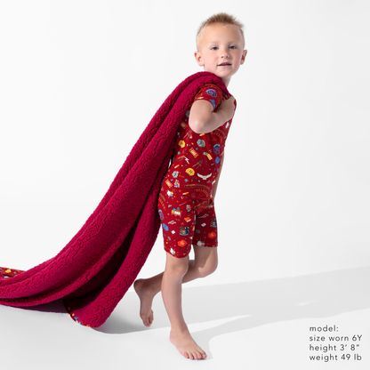 Harry Potter Hogwarts Express Bamboo Kids Pajama Short Set