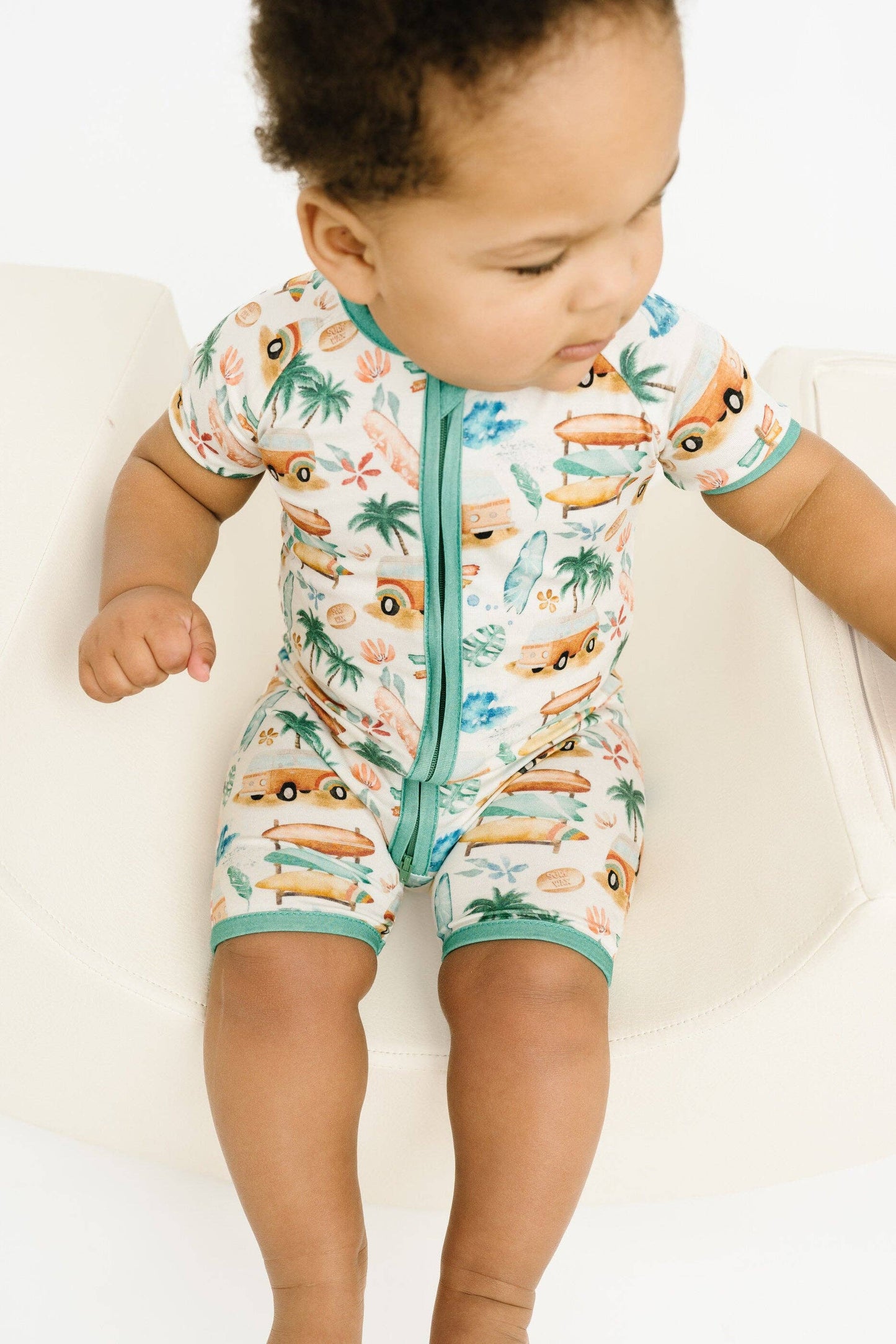 Beach Vacation Bamboo Short Romper