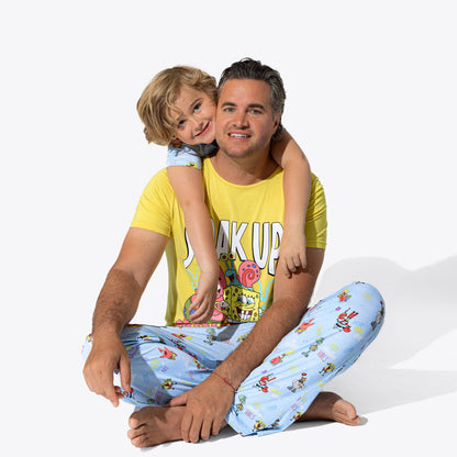 SpongeBob SquarePants: Good Vibes Bamboo Kids Pajama Short Set