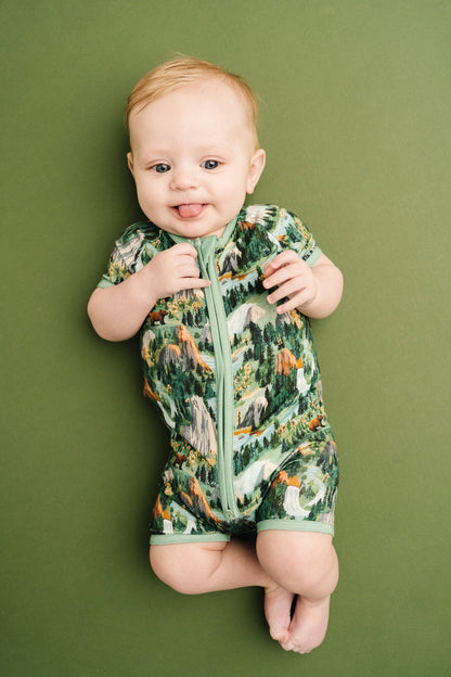 National Park Bamboo Short Romper