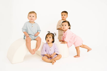 Lilac Bamboo Button Slouchy Set