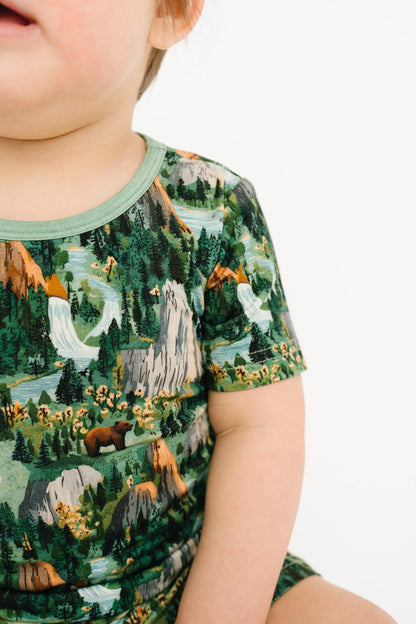 National Park Bamboo Shorts Set