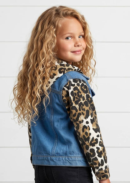 Leopard & Denim Jacket