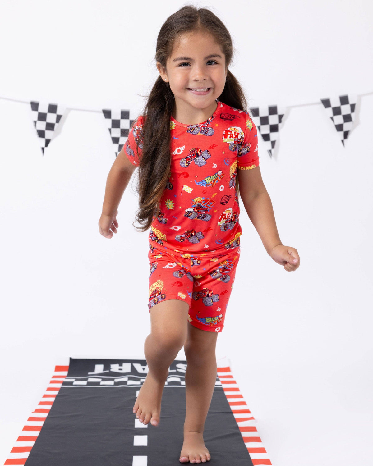 Blaze and the Monster Machines: Racing Champs Bamboo Kids Pajama Short Set