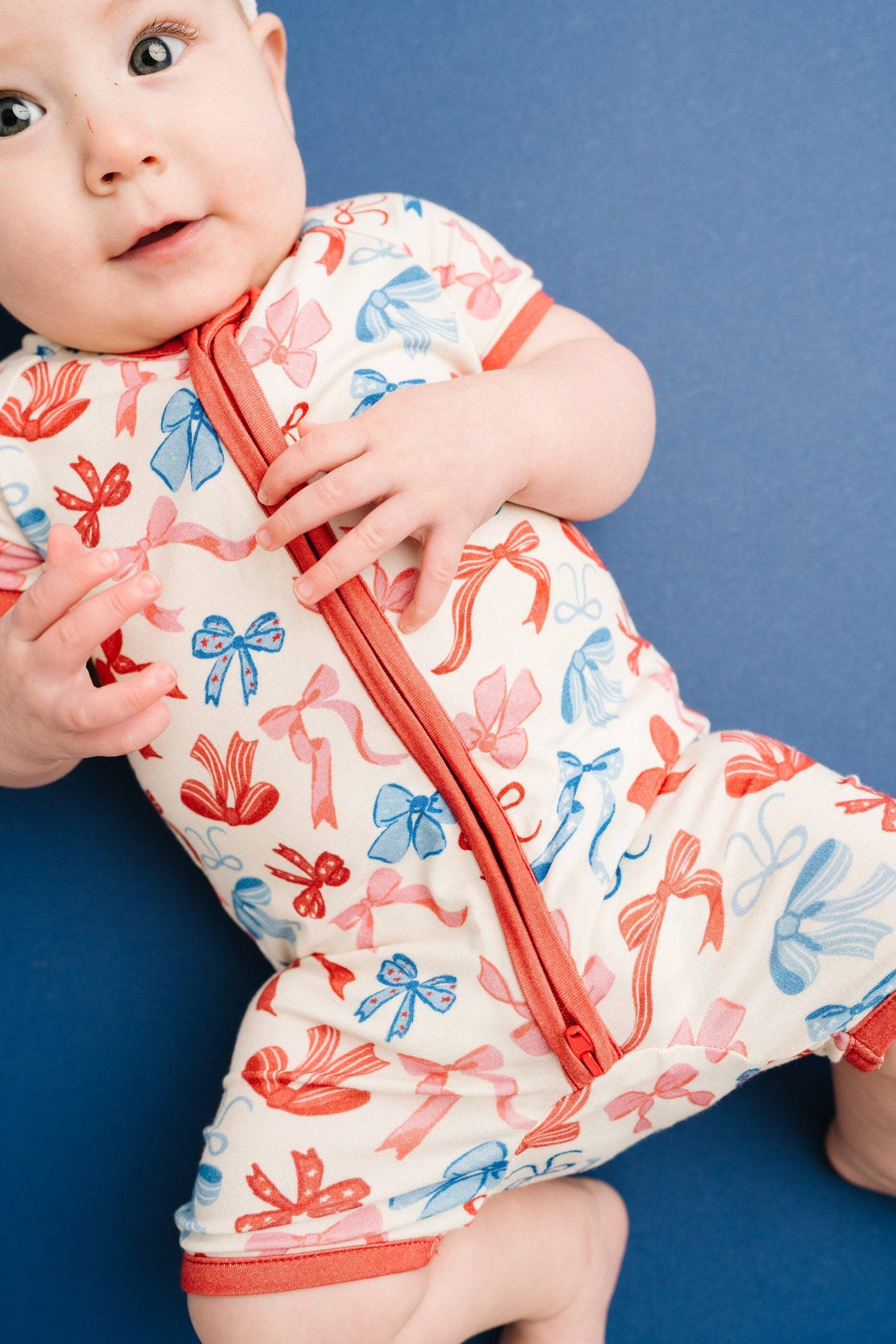 USA Bows Bamboo Short Romper