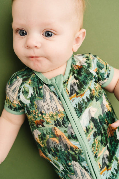 National Park Bamboo Short Romper