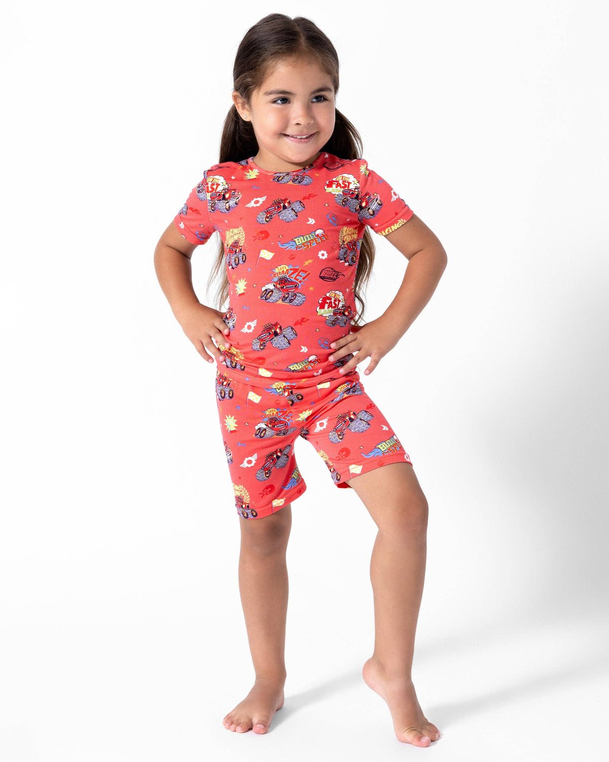 Blaze and the Monster Machines: Racing Champs Bamboo Kids Pajama Short Set