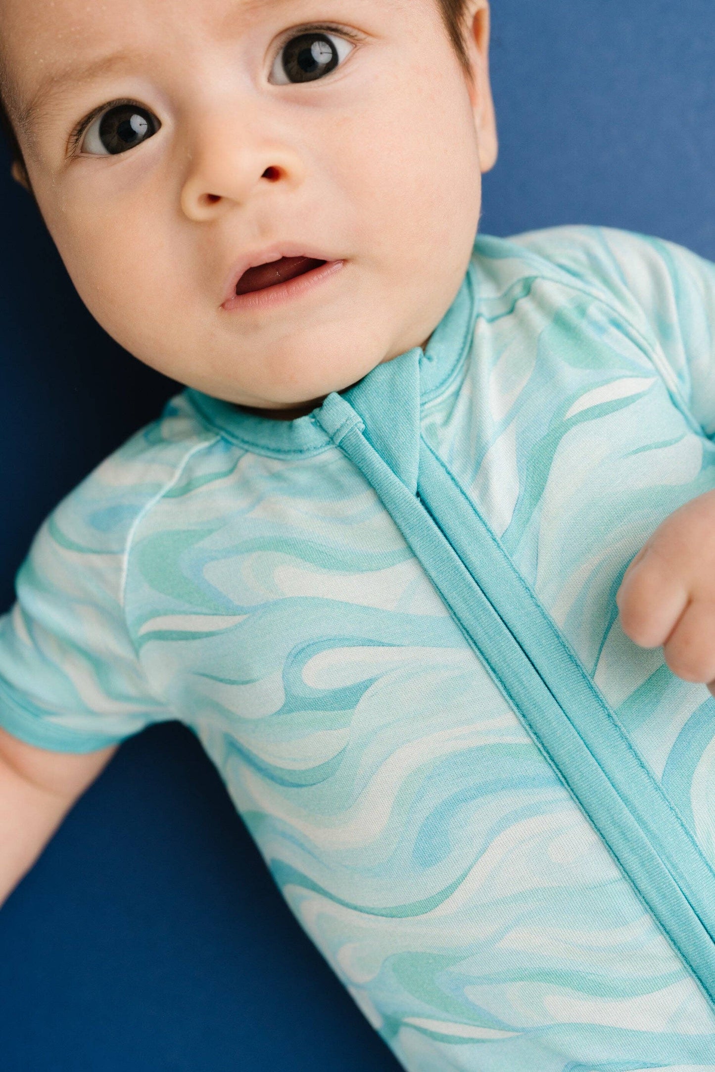 Ocean Breeze Bamboo Short Romper